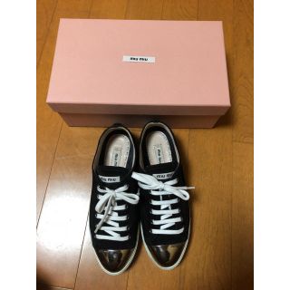 ミュウミュウ(miumiu)のmiumiu✳︎スニーカー✳︎37(スニーカー)