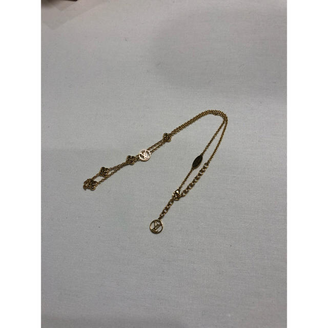 LOUIS VUITTON(ルイヴィトン)のLouis Vuitton フラワーフル ネックレス M68125 美品 正規品 レディースのアクセサリー(ネックレス)の商品写真