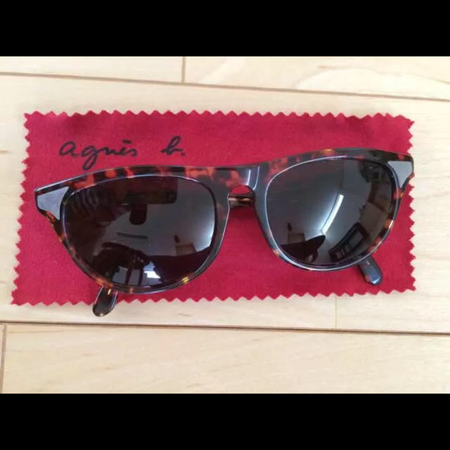 agnes b.(アニエスベー)の値下げ  アニエス・ベー サングラス レディースのファッション小物(サングラス/メガネ)の商品写真