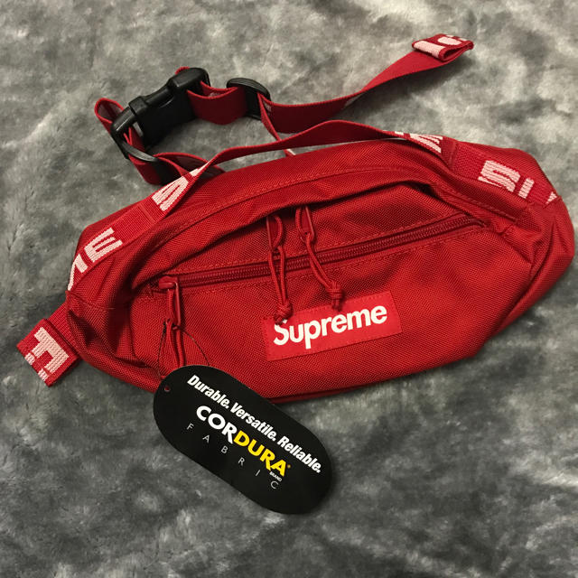 新品 Supreme 18SS waist bag