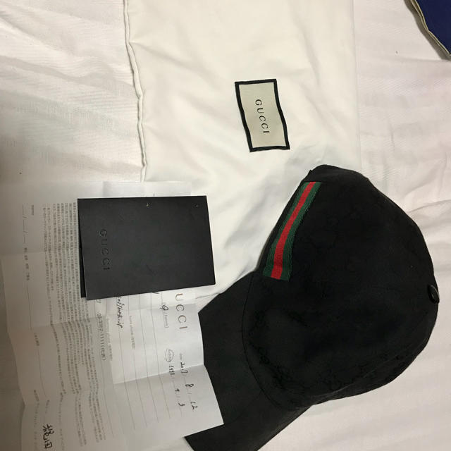 Gucci(グッチ)のGUCCI キャップ  正規購入レシートあり メンズの帽子(キャップ)の商品写真