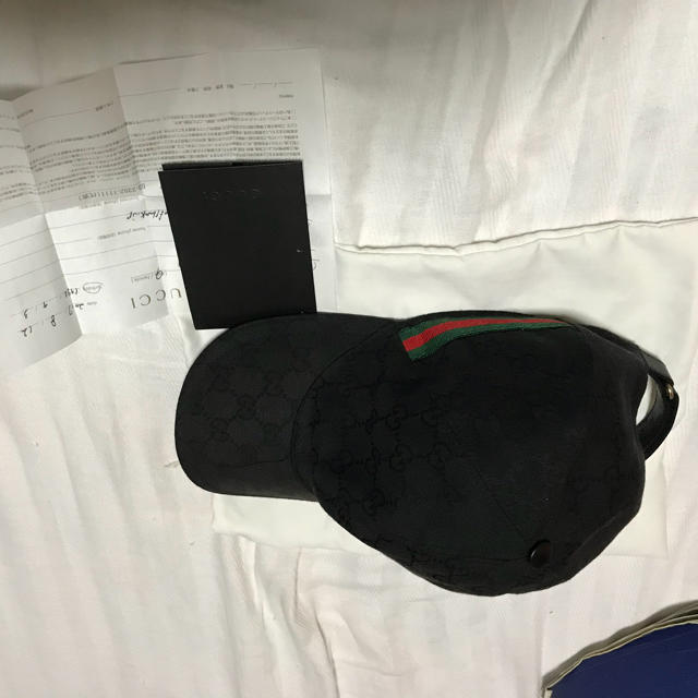 Gucci(グッチ)のGUCCI キャップ  正規購入レシートあり メンズの帽子(キャップ)の商品写真