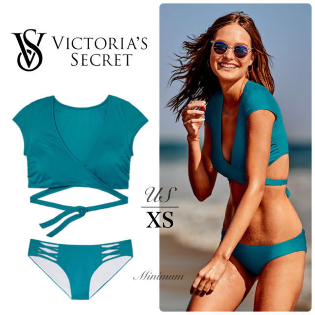 Victoria【最新水着】Victoria's Secret ビキニ上下セット タイダイ柄 青