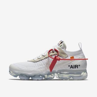 ナイキ(NIKE)のNike Off White Vapormax White 26.5㎝ (スニーカー)