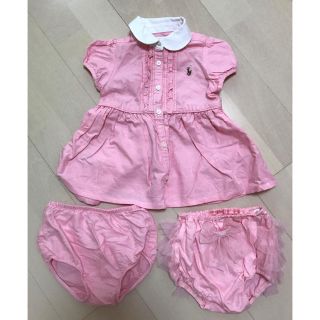 ラルフローレン(Ralph Lauren)のみゆきーな7769様 専用ページ ラルフローレン ベビー 12M/80(ワンピース)