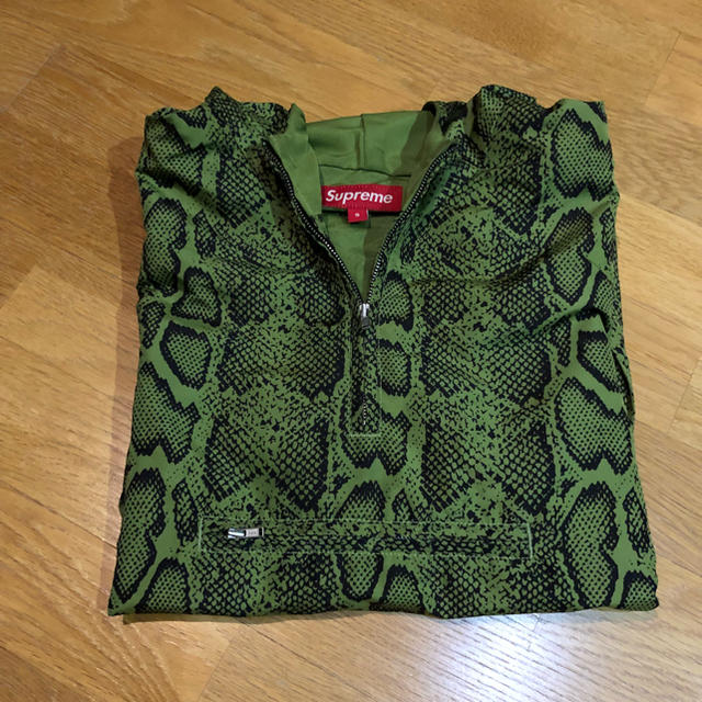 Supreme pullover S サイズ anorak パーカー スネーク柄