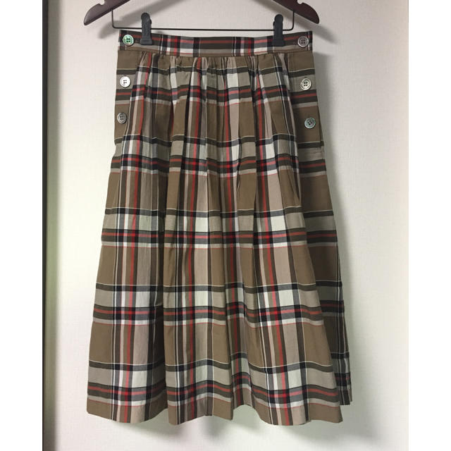 INED(イネド)の｟BR様専用｠INED  イネド  チェックフレアスカート レディースのスカート(ひざ丈スカート)の商品写真