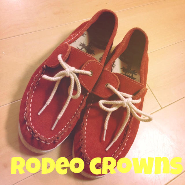 RODEO CROWNS(ロデオクラウンズ)のRCS♡デッキシューズ レディースの靴/シューズ(スニーカー)の商品写真