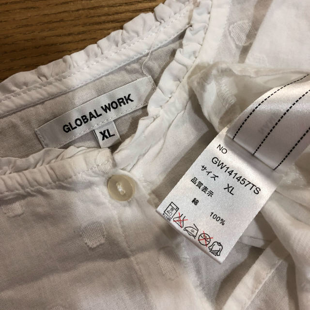 GLOBAL WORK(グローバルワーク)のグローバルワーク ブラウス XL お値下げ中‼︎ キッズ/ベビー/マタニティのキッズ服女の子用(90cm~)(ブラウス)の商品写真