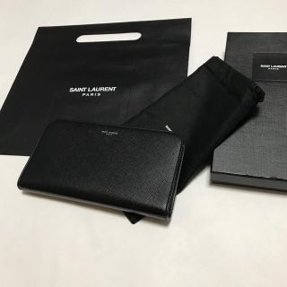 サンローラン(Saint Laurent)の新品未使用 パリ本店購入品 【サンローラン 長財布】  (長財布)