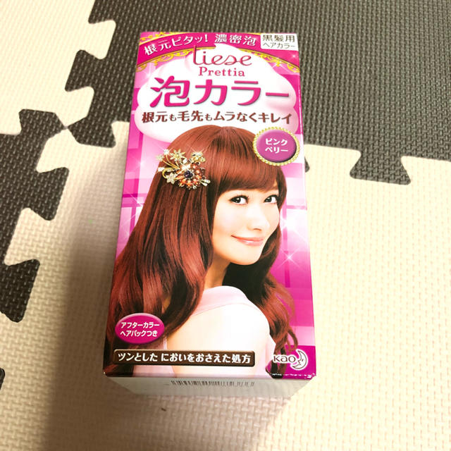 liese(リーゼ)の【新品】リーゼ プリティア 泡カラー ピンクベリー コスメ/美容のヘアケア/スタイリング(カラーリング剤)の商品写真