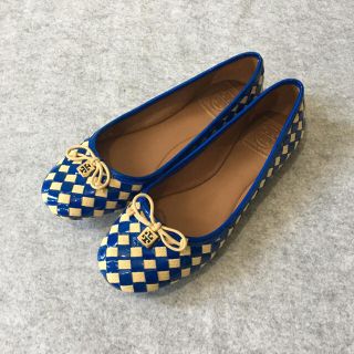 トリーバーチ(Tory Burch)の《新品同様》トリーバーチ・7Mパンプス(バレエシューズ)