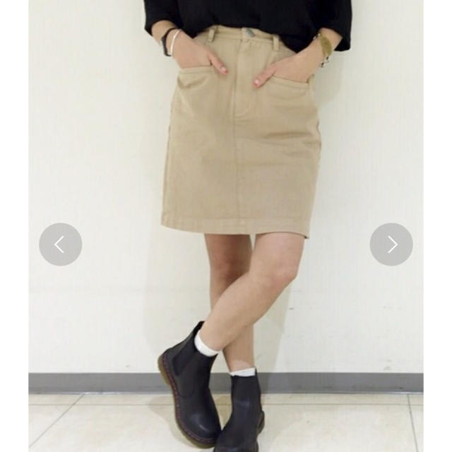 Kastane(カスタネ)の【Ｍサイズ】カスタネ 台形スカート レディースのスカート(ひざ丈スカート)の商品写真