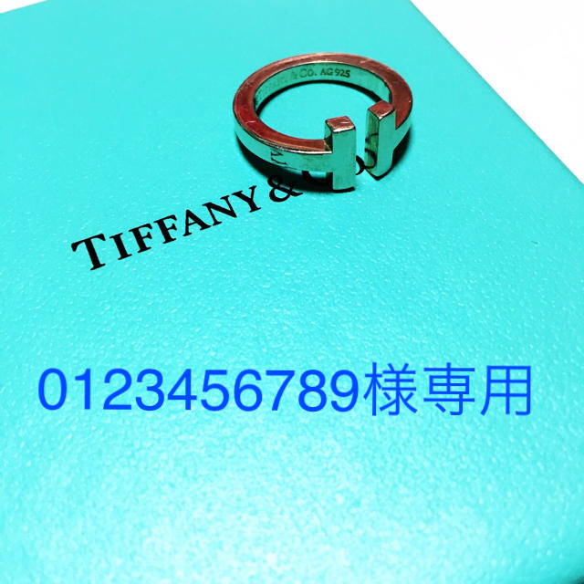 Tiffany & Co.(ティファニー)のティファニーTスクエアシルバーリング#7号0123456789様専用 レディースのアクセサリー(リング(指輪))の商品写真