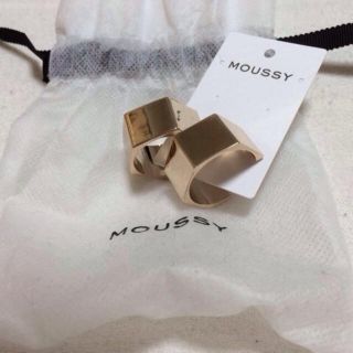 マウジー(moussy)のマウジー ゴールドピアス(ピアス)