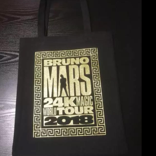 ブルーノマーズ Bruno  Mars VIP席限定 トートバッグ チケットの音楽(海外アーティスト)の商品写真