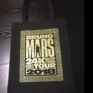 ブルーノマーズ Bruno  Mars VIP席限定 トートバッグ(海外アーティスト)