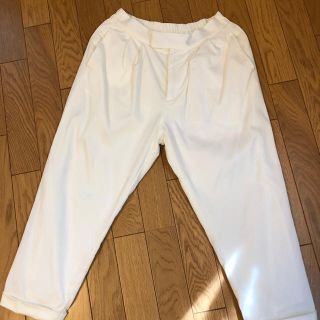 サクラ(SACRA)のsacra クロップドパンツ サクラ 美品 タックパンツ(クロップドパンツ)