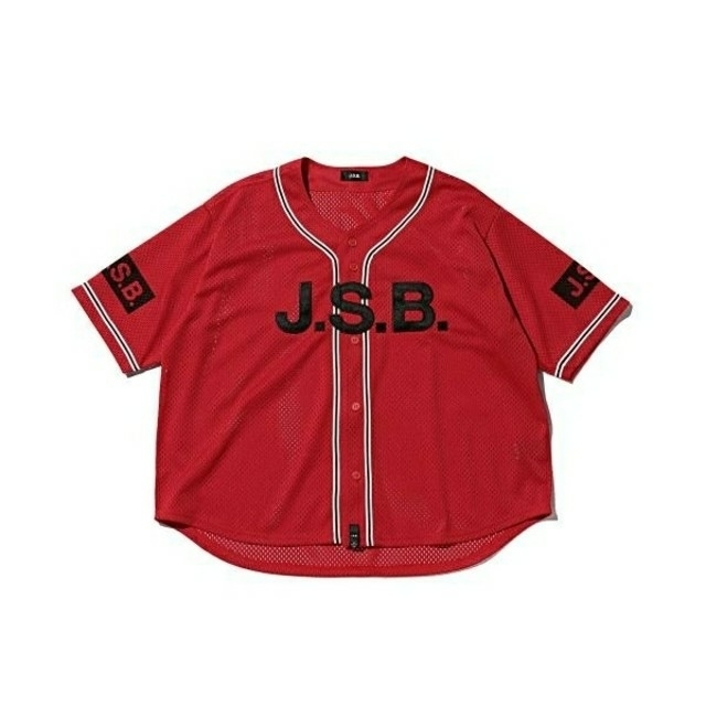 red赤サイズjsbブランド BB Shirt Red Lサイズ JSB 岩田剛典着用