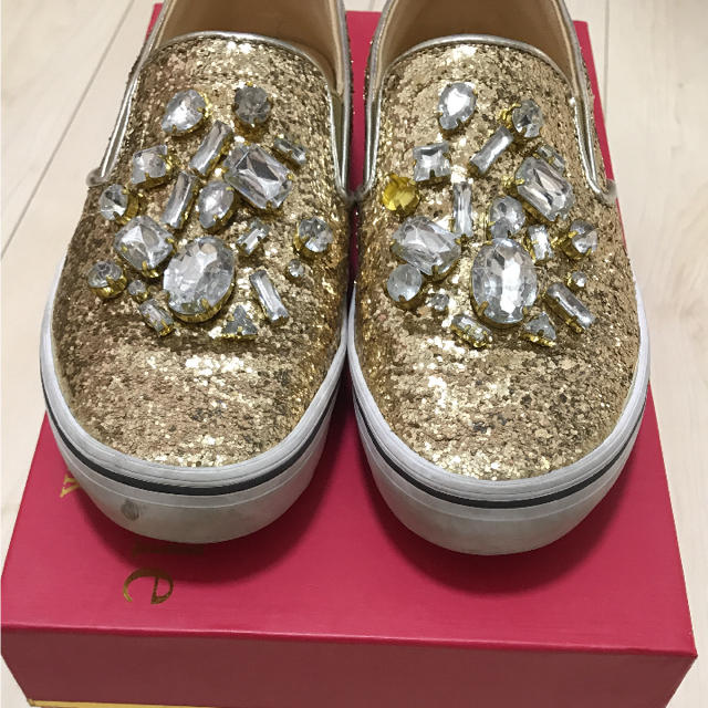 kate spade new york(ケイトスペードニューヨーク)の❁ケイトスペード グリッタースリッポン❁ レディースの靴/シューズ(スニーカー)の商品写真