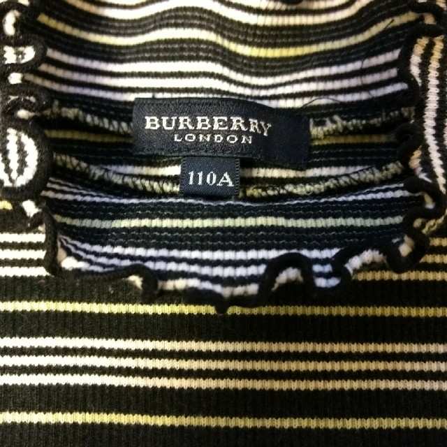 BURBERRY(バーバリー)の【sakura さま専用】バーバリー　長袖 女の子　110 キッズ/ベビー/マタニティのキッズ服女の子用(90cm~)(Tシャツ/カットソー)の商品写真