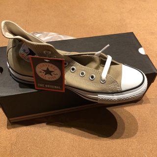 コンバース(CONVERSE)のコンバース ベージュ 25センチ(スニーカー)