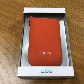 アイコス(IQOS)のIQOS 純正 ケース サンセットオレンジ(タバコグッズ)