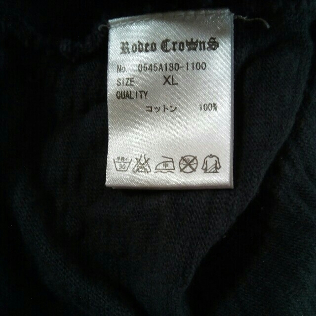 RODEO CROWNS(ロデオクラウンズ)の【値下げ】RODEO CROWNS　ラグラン　7分袖　メンズ　ロデオクラウンズ メンズのトップス(Tシャツ/カットソー(七分/長袖))の商品写真