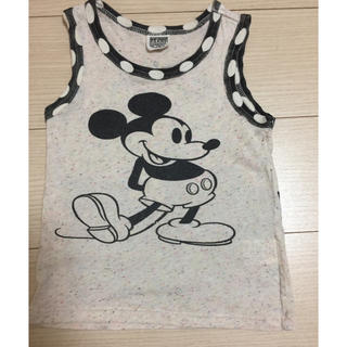 エフオーキッズ(F.O.KIDS)のF.O.KIDS（エフ・オー・キッズ) ミッキー タンクトップ(Tシャツ/カットソー)