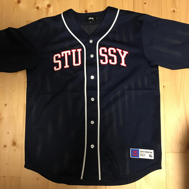 STUSSY(ステューシー)のstussy ベースボールシャツ supreme xlarge チャンピオン メンズのトップス(シャツ)の商品写真