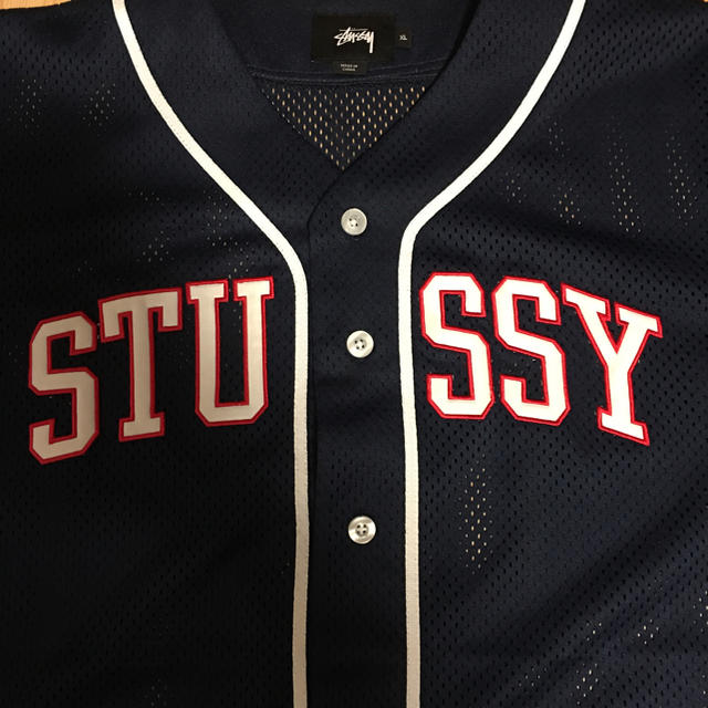 STUSSY(ステューシー)のstussy ベースボールシャツ supreme xlarge チャンピオン メンズのトップス(シャツ)の商品写真