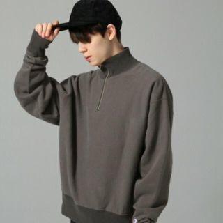 ハレ(HARE)のhare × Champion ハーフジップ スウェット(スウェット)