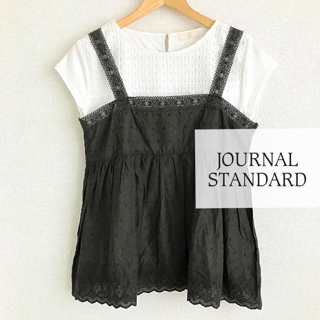 JOURNAL STANDARD(ジャーナルスタンダード)のJOURNAL STANDARD コットンレースキャミソール レディースのトップス(シャツ/ブラウス(半袖/袖なし))の商品写真