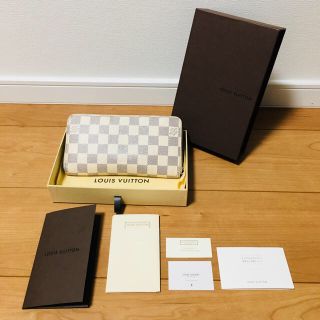 ルイヴィトン(LOUIS VUITTON)のルイヴィトン ダミエ アズール ジッピーウォレット(財布)