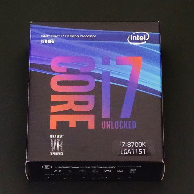 送料無料 intel CORE-i7 8700K ②