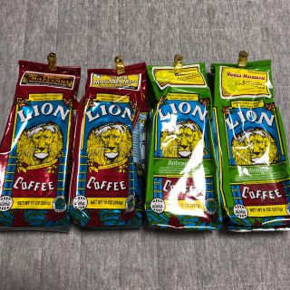 ライオン(LION)のライオンコーヒー アンチオキシダント含む4袋セット(コーヒー)