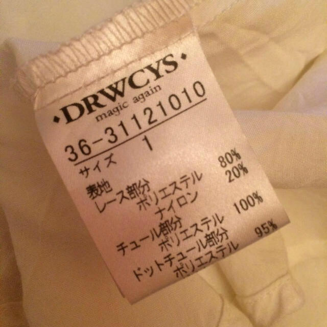 DRWCYS(ドロシーズ)のDRWCYS ドロシーズ  レースドレスワンピース レディースのワンピース(ひざ丈ワンピース)の商品写真