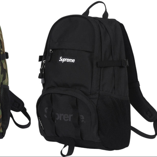 憧れの Supreme - Supreme SS15 Backpack Black New バッグパック/リュック