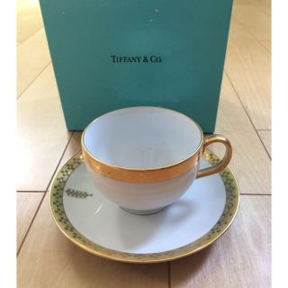 ティファニー(Tiffany & Co.)のティファニー  インペリアル カップ&ソーサー 箱付き(グラス/カップ)