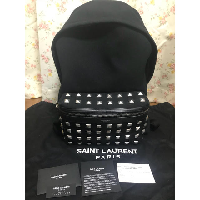 SAINT LAURENT サンローラン リュック スタースタッズ