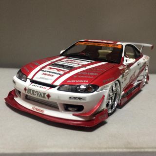 アオシマ(AOSHIMA)の1/24 青島 VERTEX S15シルビア 改  オリジナルD1グランプリ風(模型/プラモデル)