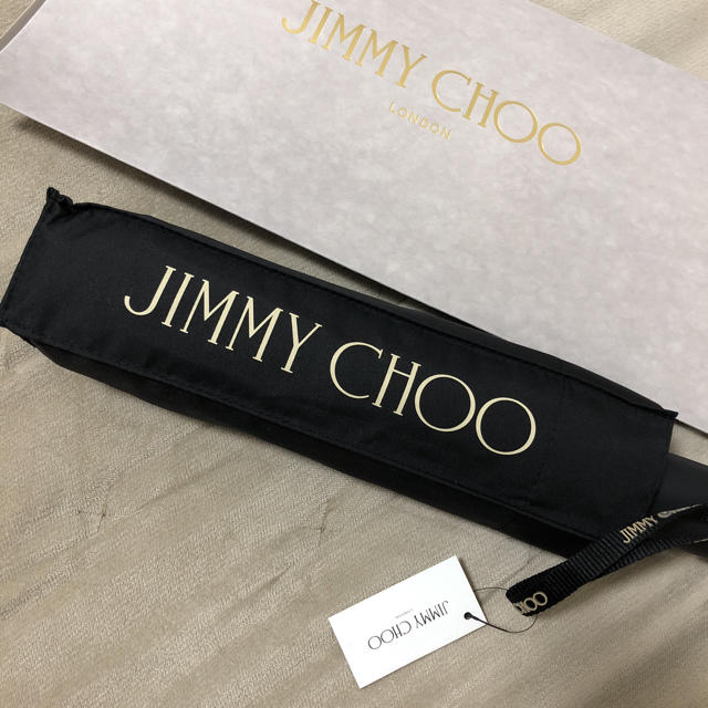 JIMMY CHOO(ジミーチュウ)のジミーチュウ 折り畳み傘 レディースのファッション小物(傘)の商品写真