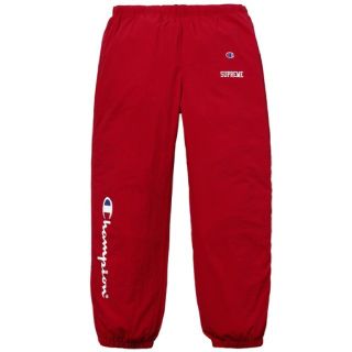 シュプリーム(Supreme)の新品 Supreme Champion ダークレッド トラックパンツ Lサイズ(その他)