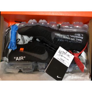 ナイキ(NIKE)のTHE TEN NIKE AIR VAPOR MAX OFF-WHITE(スニーカー)