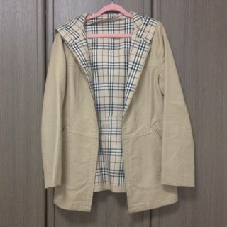 バーバリー(BURBERRY)のバーバリーブルーレーベル ジャケット♡(ノーカラージャケット)