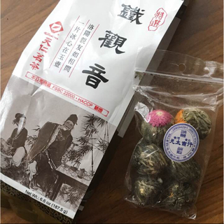 台湾 天仁茗茶 鉄観音茶& 迪化街 開花茶セット(茶)
