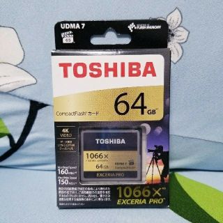 トウシバ(東芝)の★東芝 コンパクトフラッシュCF-AX064G 2個セット  ** 新品 **(その他)