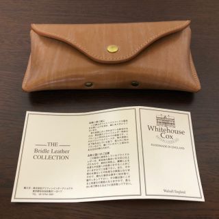 ホワイトハウスコックス(WHITEHOUSE COX)の【marinajunna様専用】ホワイトハウスコックス メガネケース(サングラス/メガネ)