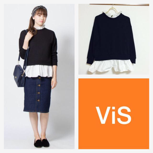 ViS(ヴィス)のViS♡今季A/Wスウェットtops レディースのトップス(カットソー(長袖/七分))の商品写真