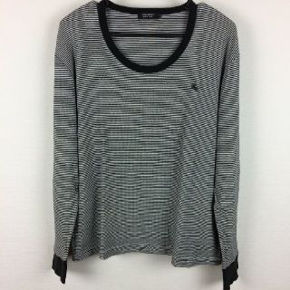 バーバリーブラックレーベル(BURBERRY BLACK LABEL)の美品 BURBERRY BLACK LABEL 長袖カットソー ボーダー 3(Tシャツ/カットソー(七分/長袖))